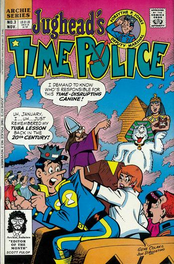Jughead's Time Police #3 (1990) Cover Art