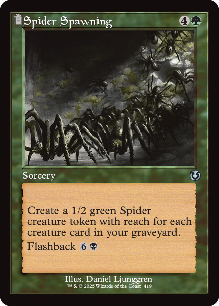 Spider Spawning (Magic Innistrad Remastered)