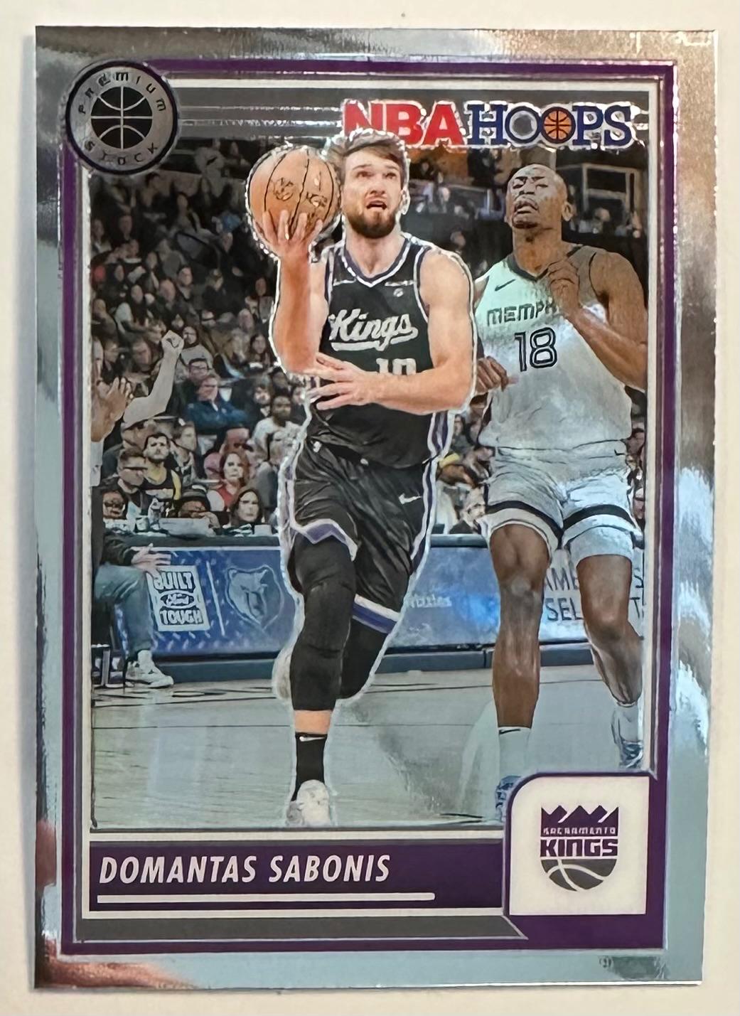 Domantas Sabonis #154 2023 Panini Hoops Premium Stock Basketball