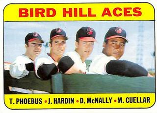 Bird Hill Aces: Tom Phoebus / Jim Hardin / Dave McNally / Mike Cuellar