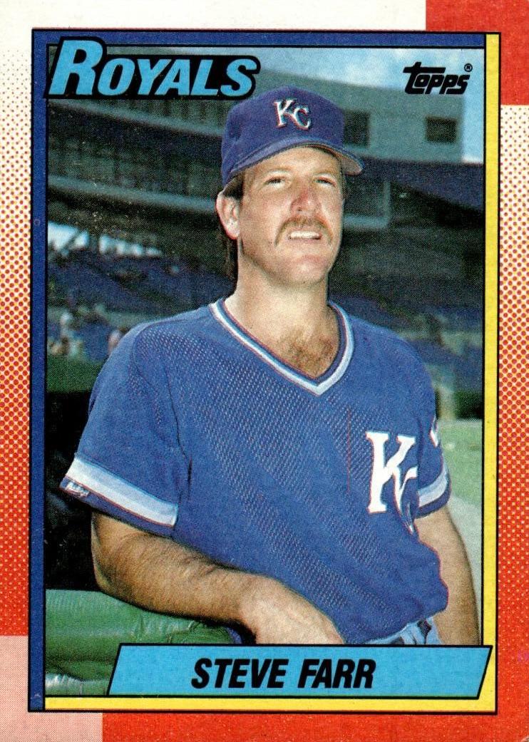 Steve Farr (1990 Topps)