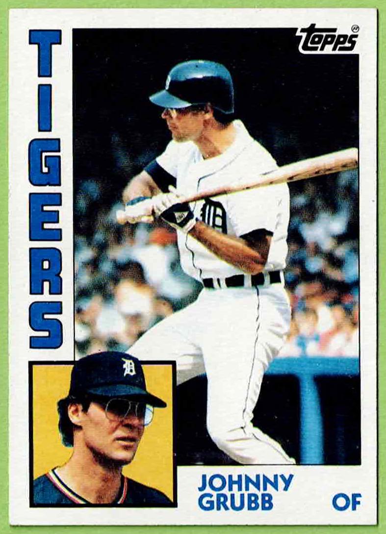Johnny Grubb (1984 Topps)