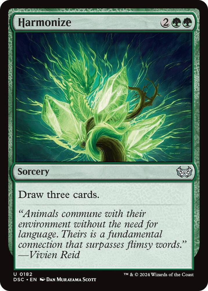 Harmonize (Magic Duskmourn: House of Horror Commander)