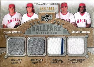 John Lackey / Jered Weaver / Troy Glaus / Vladimir Guerrero