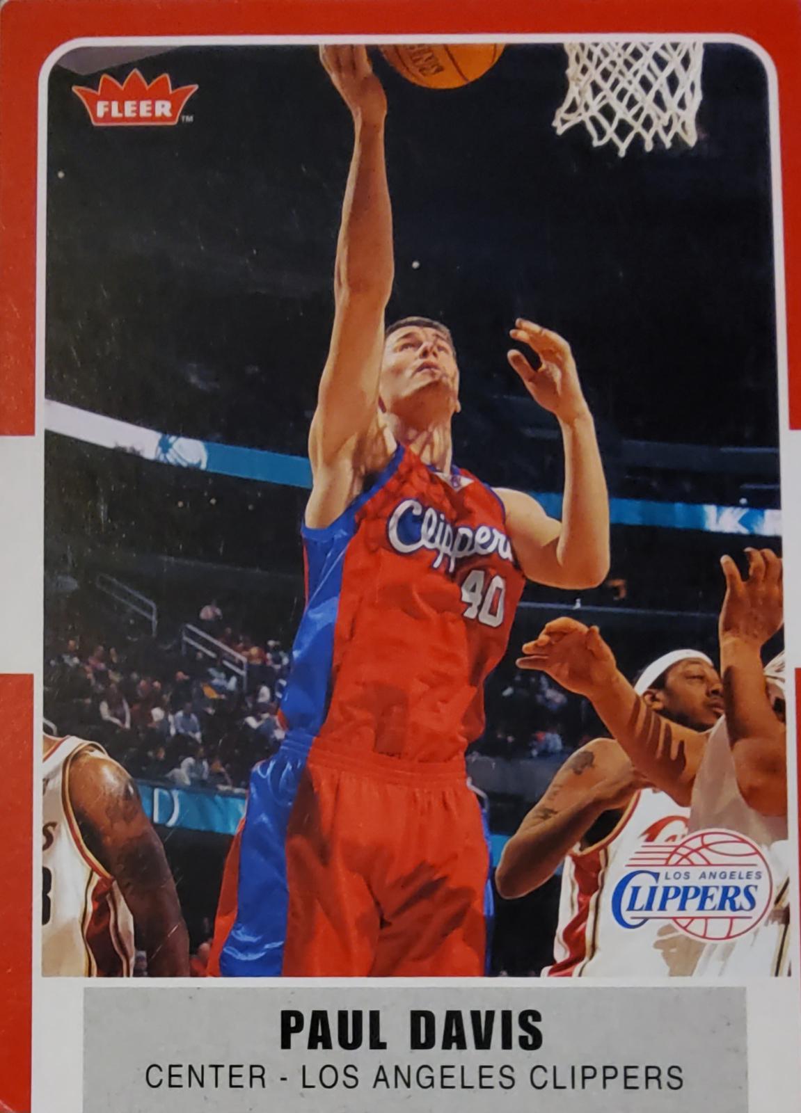 Paul Davis #142 2007 Fleer Basketball