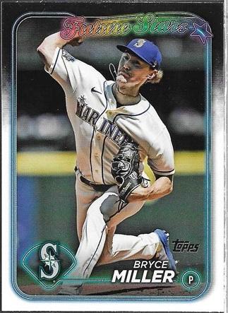 Bryce Miller #679 Baseball Cards 2024 Topps