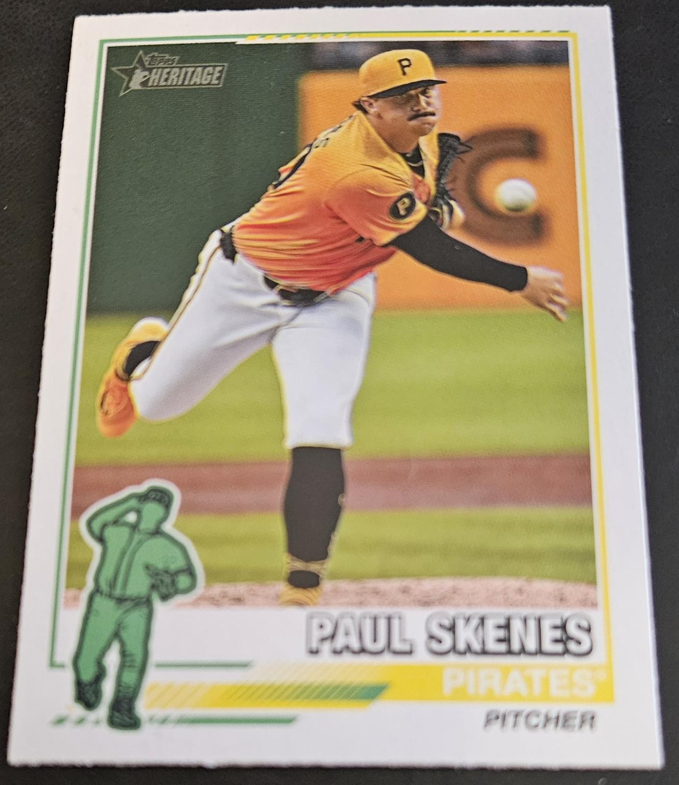 Paul Skenes #76R-7 Prices | 2025 Topps Heritage 1976 Redefined
