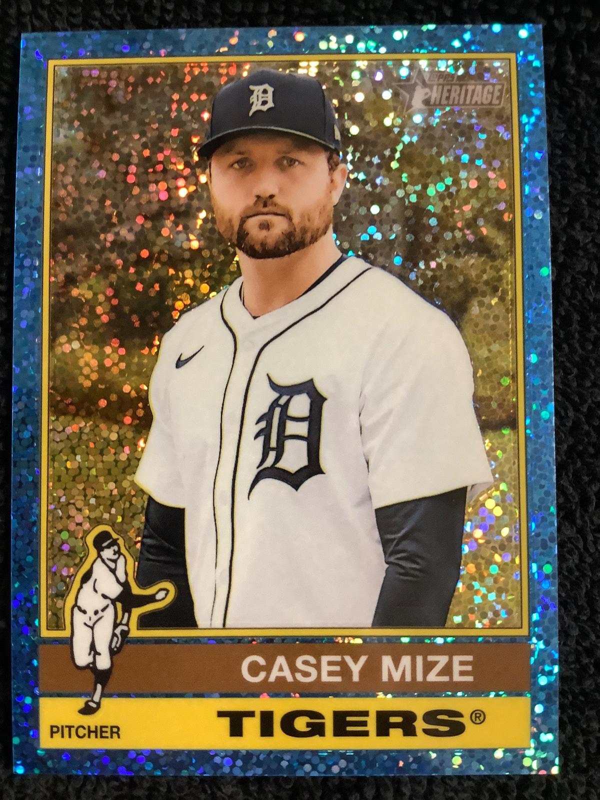 Casey Mize [Light Blue Sparkle Chrome] #598