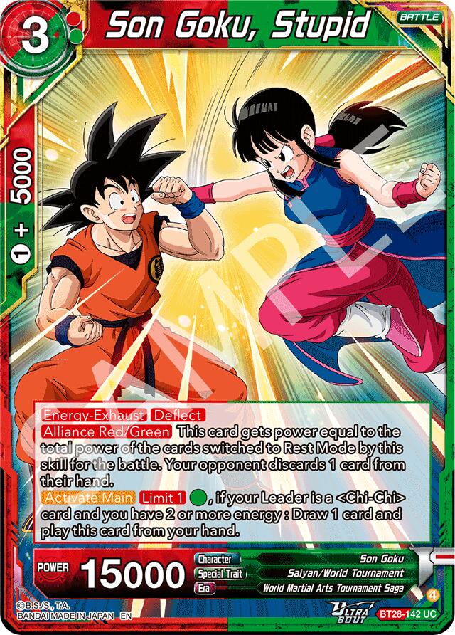 Son Goku, Stupid BT28-142 Prices | Dragon Ball Super Prismatic