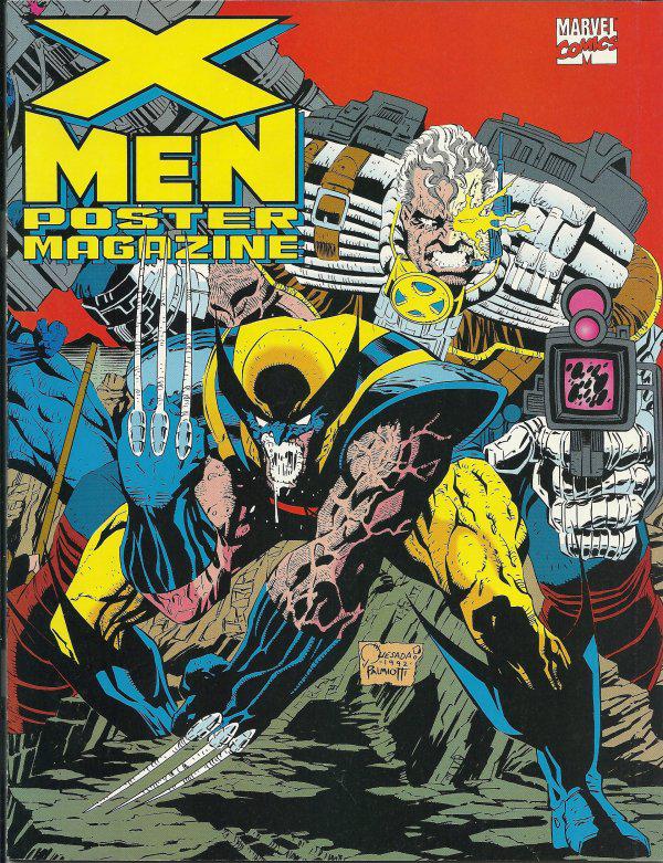X-Men Poster Magazine #1 (1992) Comic Books X-Men Poster Magazine