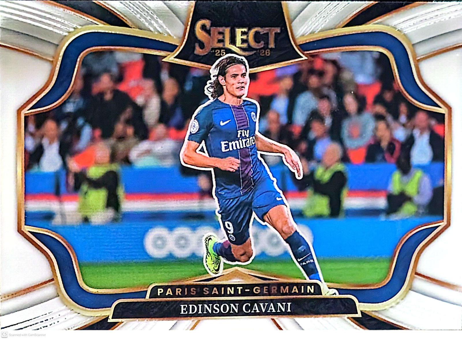 Edinson Cavani #218 2025 Panini Select Ligue 1 Soccer