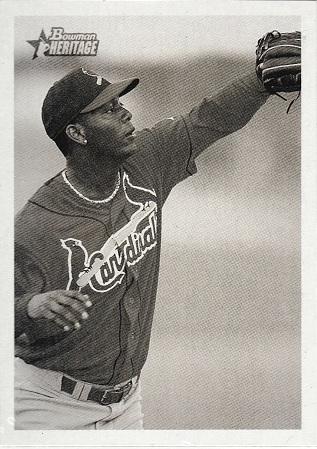 Edgar Renteria #40 Baseball Cards 2001 Bowman Heritage
