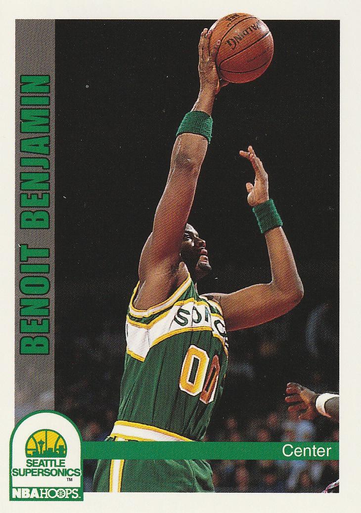 Benoit Benjamin #213 1992 Hoops Basketball