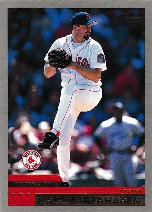Bret Saberhagen #12 Baseball Cards 2000 Topps