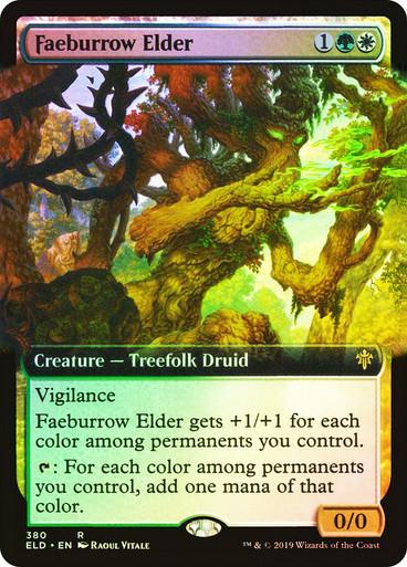 Faeburrow Elder [Extended Art Foil]
