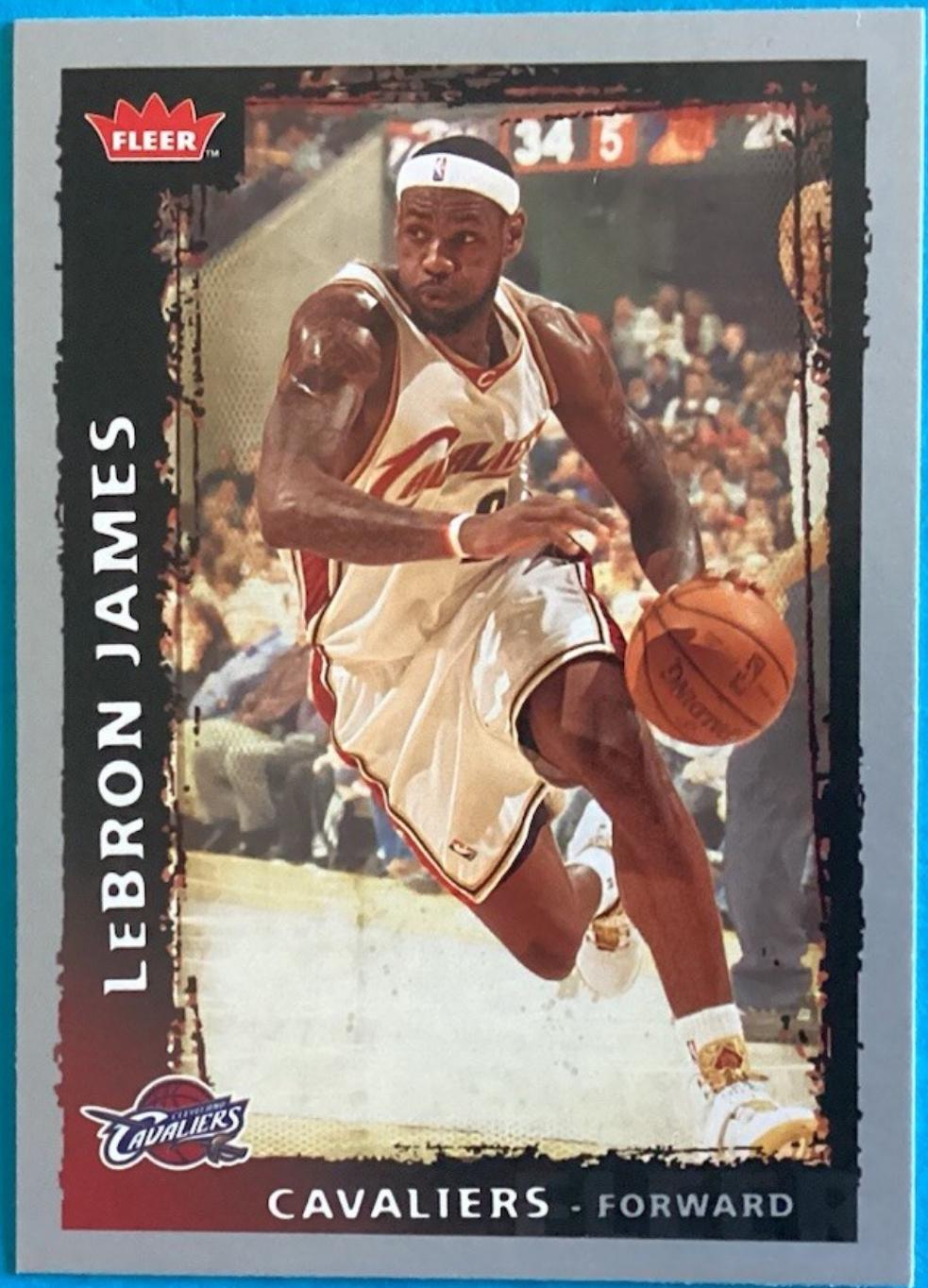 LeBron James #23 2008-09 Fleer Basketball