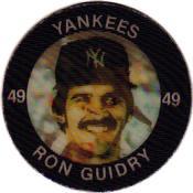 Ron Guidry #XVI H