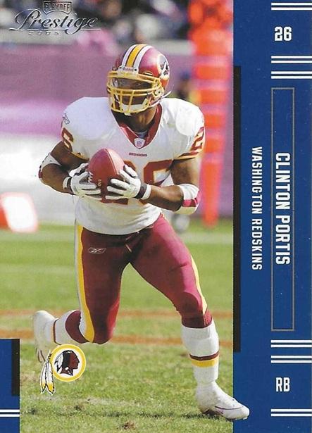 Clinton Portis #140 2005 Playoff Prestige Football
