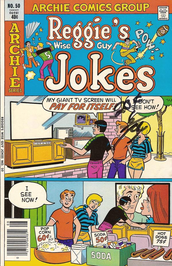 Reggie's Wise Guy Jokes #50 (1979) Comic Books Reggie's Wise Guy Jokes