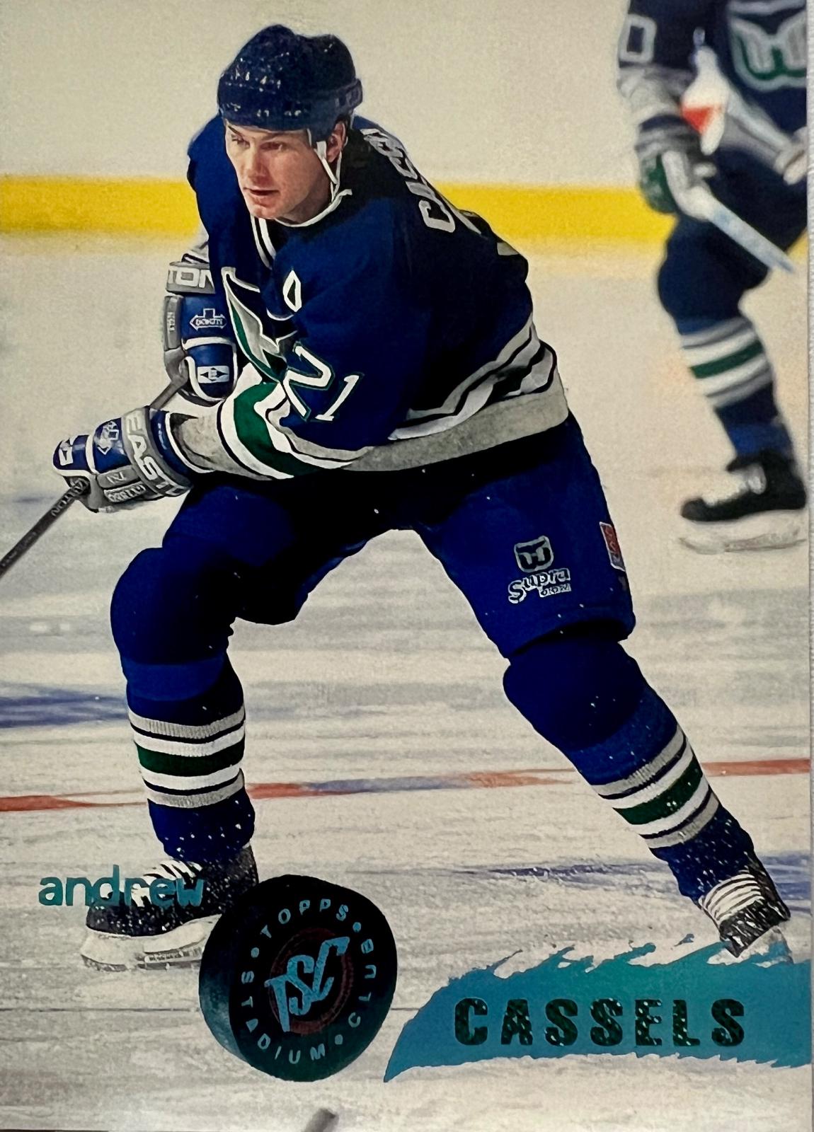 Andrew Cassels #61 Hockey Cards 1995 Stadium Club