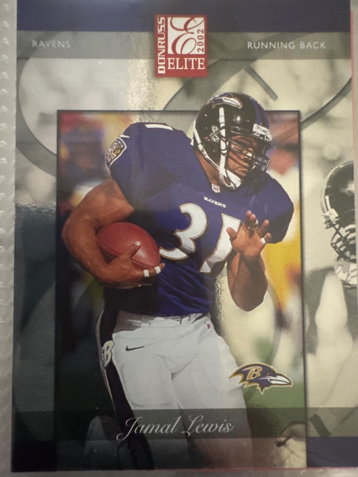 Jamal Lewis #2 2002 Panini Donruss Elite Football