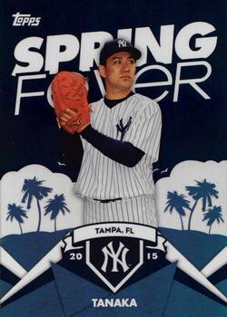 Masahiro Tanaka #SF-16 Baseball Cards 2015 Topps Spring Fever