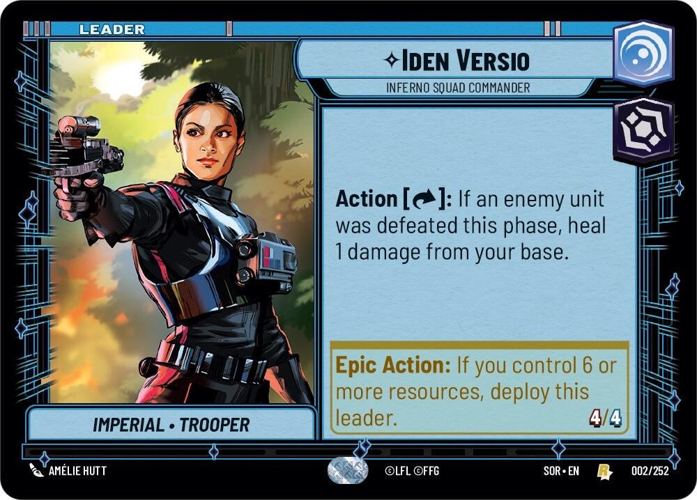 Iden Versio #2 Star Wars Unlimited: Spark of Rebellion