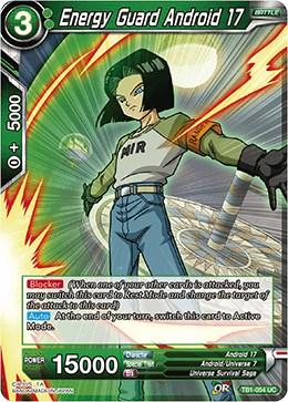 Energy Guard Android 17 TB1-054 Dragon Ball Super The Tournament of Power