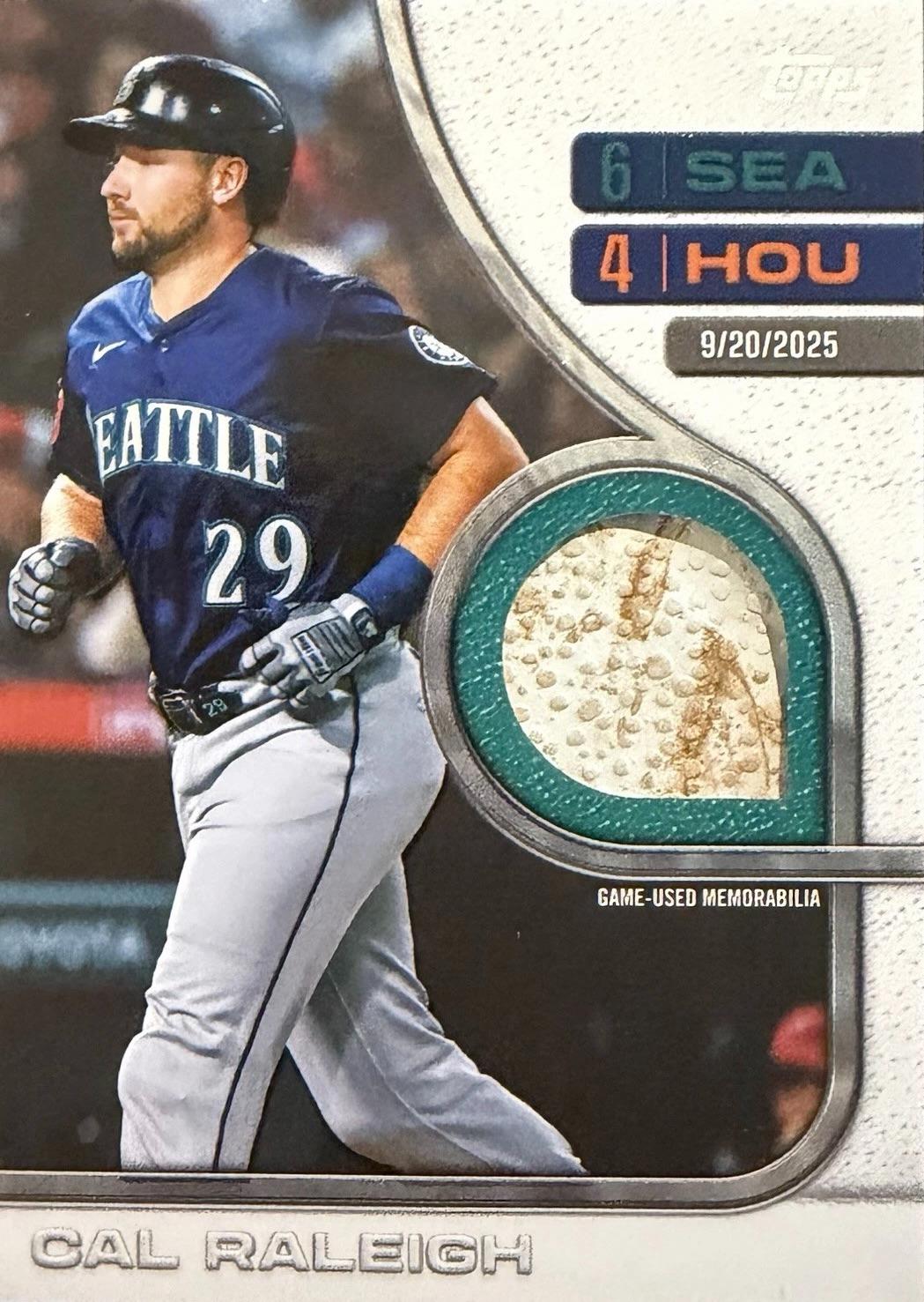 Cal Raleigh #RTB-CRA 2026 Topps Series 2 Rounding The Bases Baseball