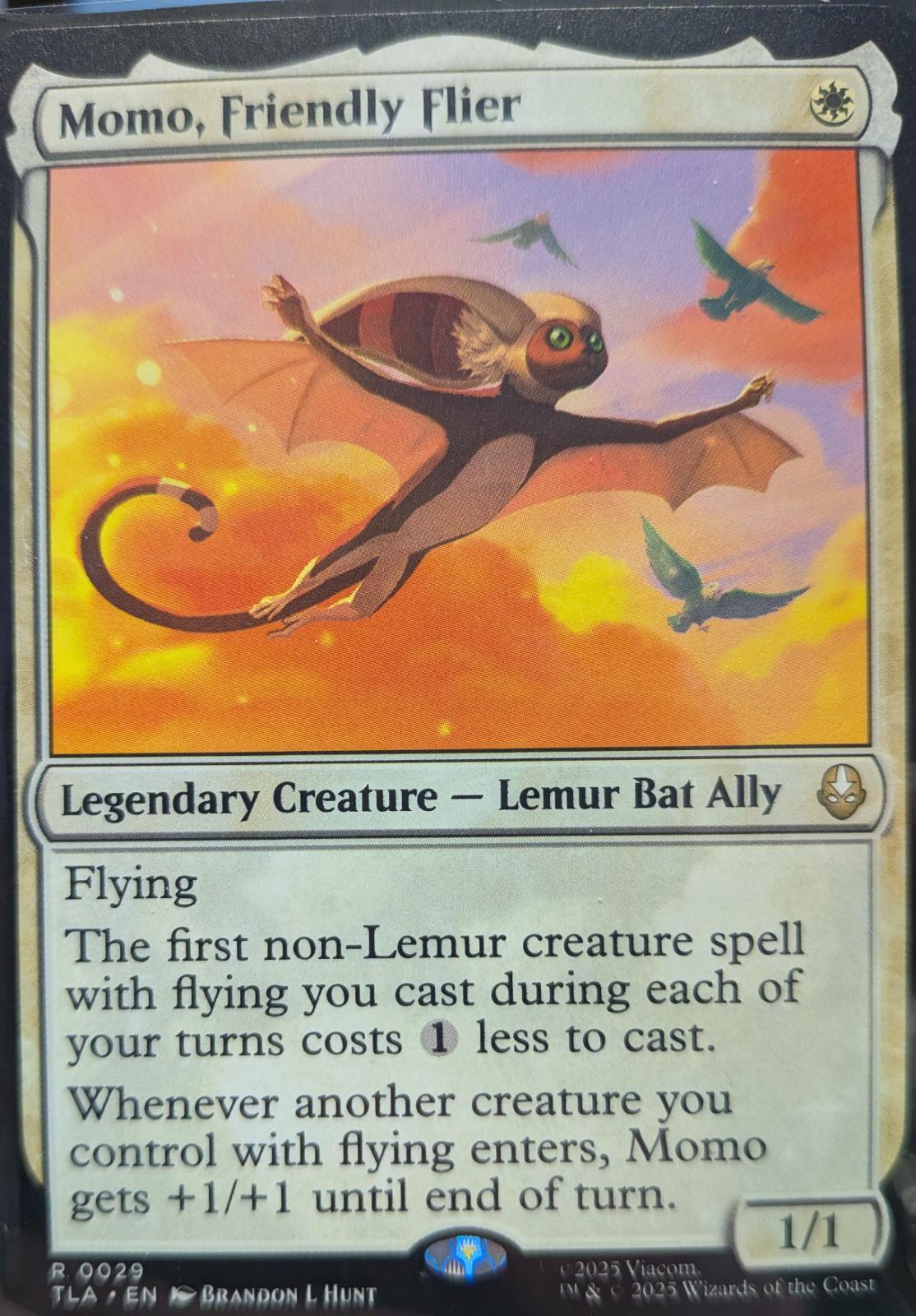 Momo, Friendly Flier [Foil] #29 Prices | Magic Avatar: The Last