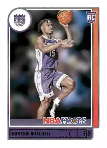 Davion Mitchell #228 Basketball Cards 2021 Panini Hoops