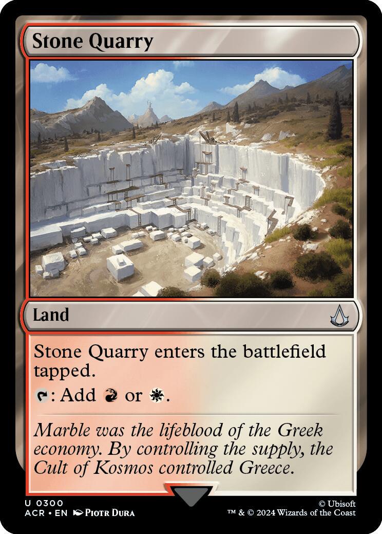 Stone Quarry [Foil] (Magic Assassin's Creed)