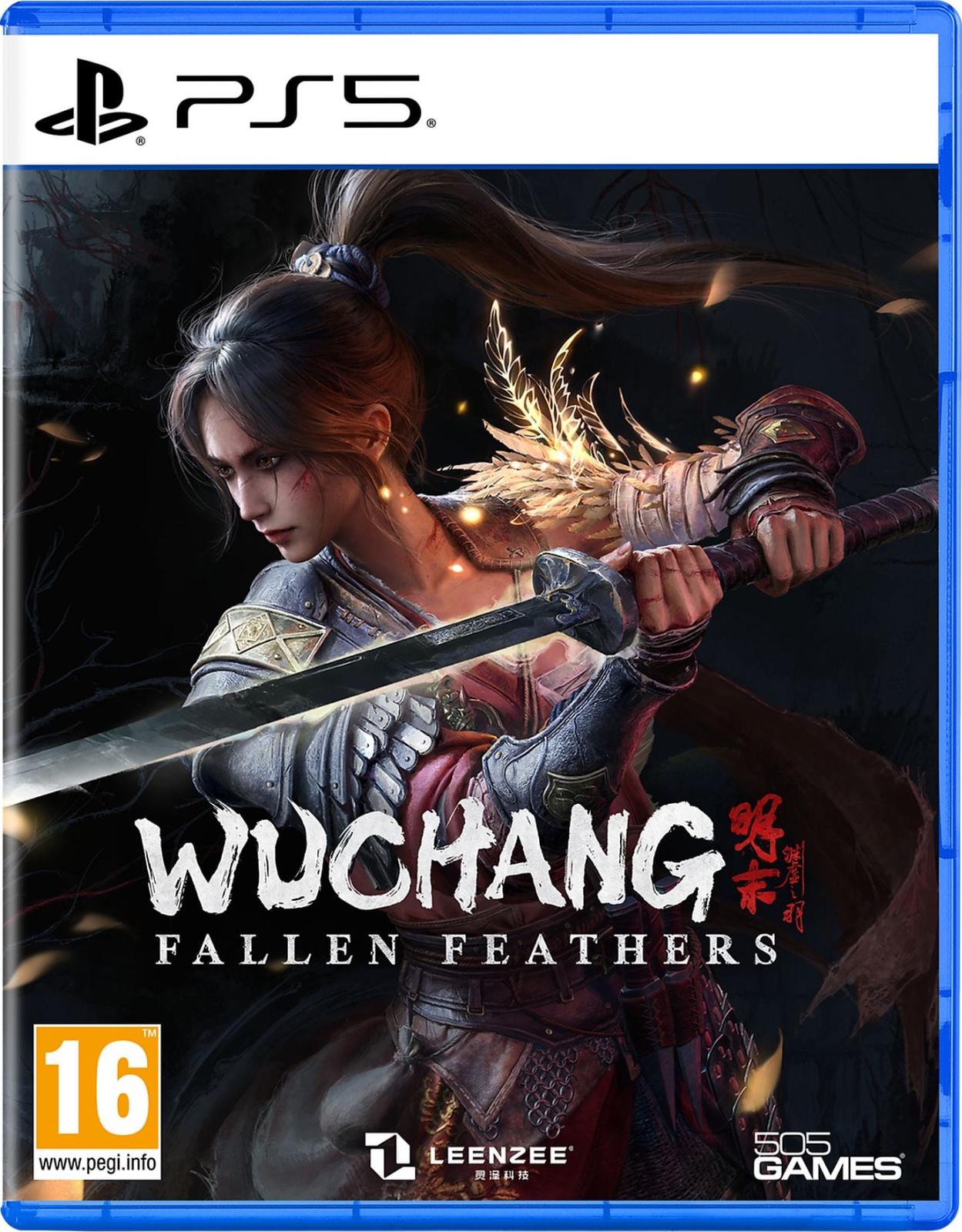 Carátula de WUCHANG: Fallen Feathers Standard Edition para PS5 (edición PAL España)