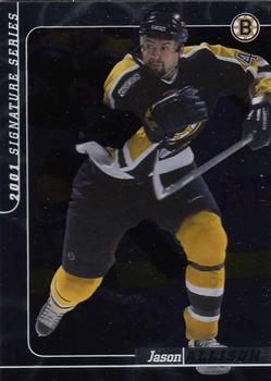 Jason Allison #102 Hockey Cards 2000 Be A Player Signature