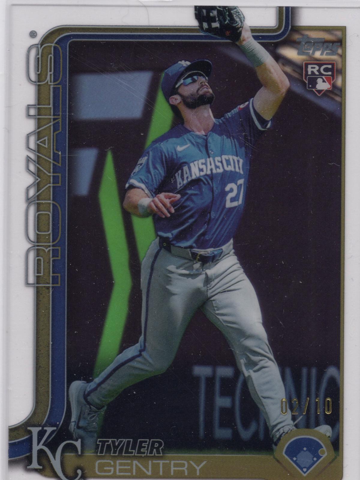 Tyler Gentry #6 Baseball Cards 2025 Topps