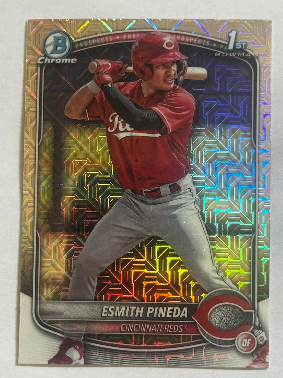 Esmith Pineda [Mojo] #BCP-37 Prices | 2025 Bowman Chrome Prospects ...
