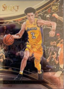 Lonzo Ball #241 Basketball Cards 2017 Panini Select