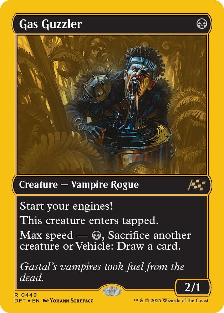 Gas Guzzler [First Place Foil] (Magic Aetherdrift)