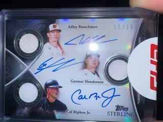 Cal Ripken Jr. / Gunnar Henderson / Adley Rutschman