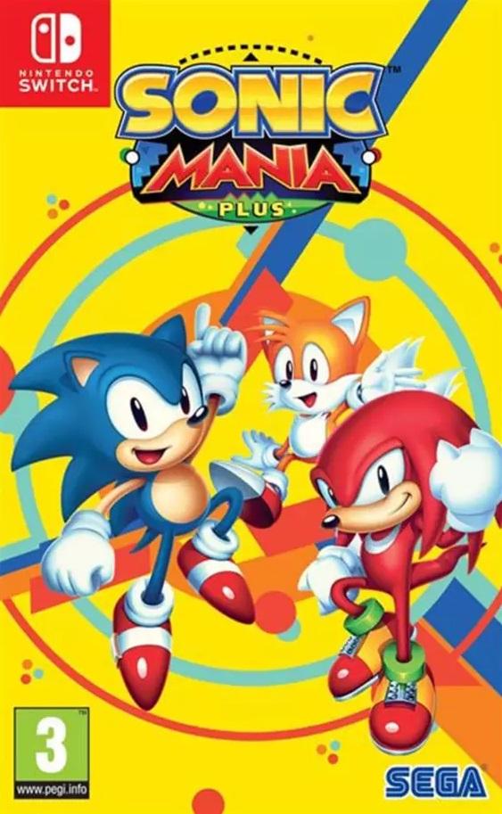 Carátula de Sonic Mania Plus (Import) para Switch (edición PAL España)