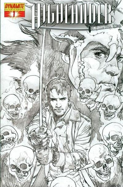 Highlander [1:10 Harris Sketch] #1 (2006) Prices | Highlander Series