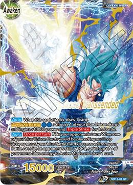 Vegito // SSB Vegito, Godhood Transcended SD12-01 Dragon Ball Super Rise of the Unison Warrior