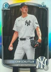 2025 Cam Schlittler [Refractor] #BCP-166
