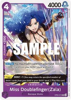 Miss Doublefinger Zala OP05-073
