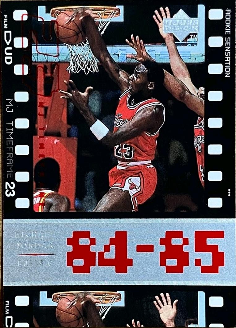 Michael Jordan #1 1998 Upper Deck Michael Jordan Living Legend Basketball