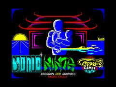 Loading Screen | Bionic Ninja ZX Spectrum