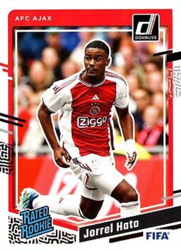 Jorrel Hato #189 Soccer Cards 2023 Panini Donruss
