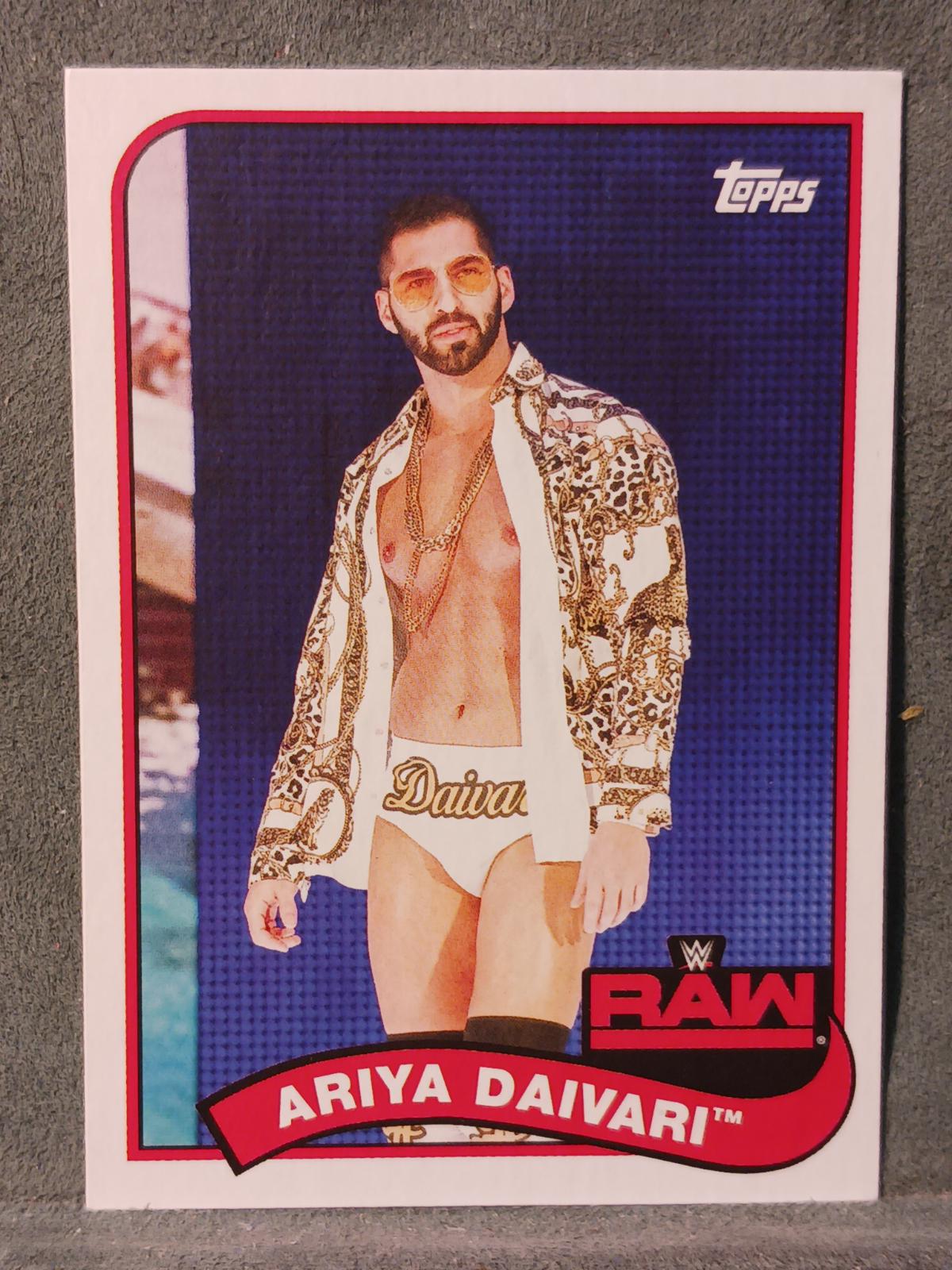 Ariya Daivari #6 Wrestling Cards 2018 Topps WWE Heritage