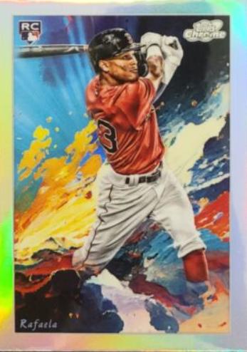 Ceddanne Rafaela #STN-1 Baseball Cards 2024 Topps Cosmic Chrome Stars in the Night