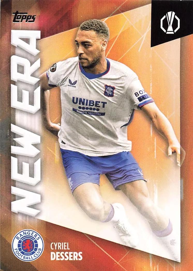 Cyriel Dessers #NE-25 Soccer Cards 2024 Topps UEFA New Era